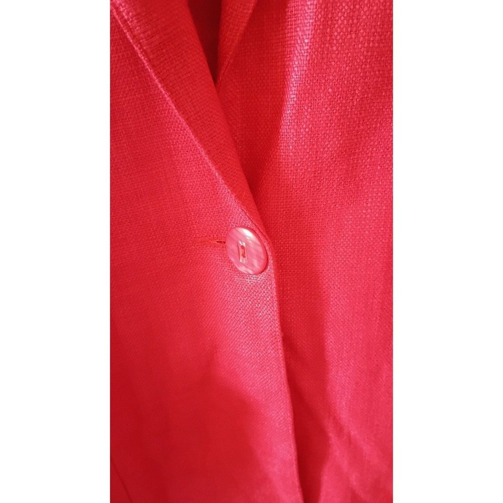 Women's Coral Blazer XL NWT Essentials  Jacket Summer Spring Workwear Buisness - Picture 4 of 4